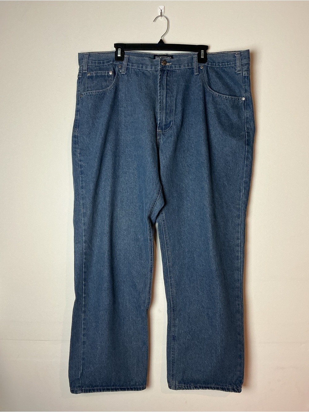 Field & Forest Men’s Classic Fit Blue Denim Cotton Jeans 44x30